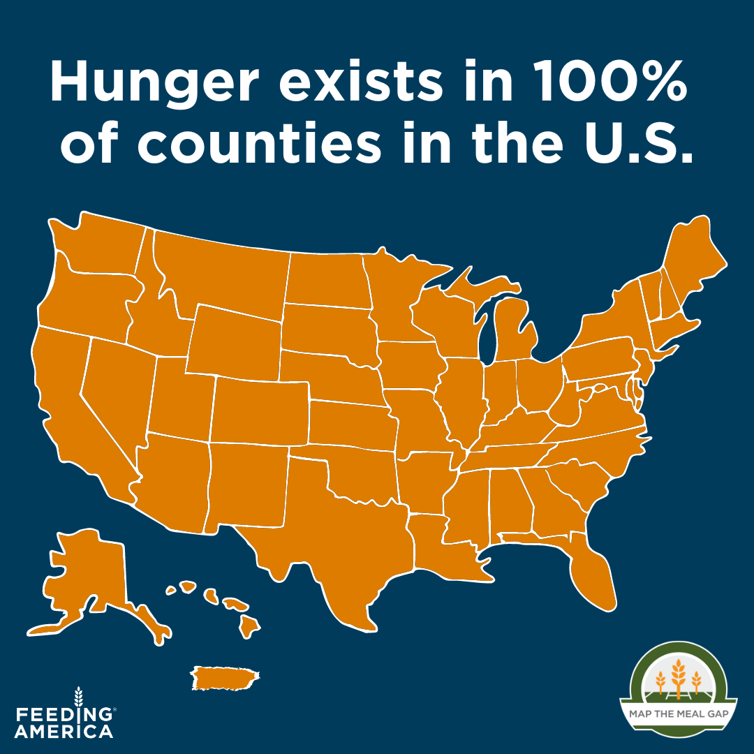 Feeding America: U.S. Hunger Relief Organization Find Free Food and Groceries
If you need food today
Your local food bank can help you find food today, even if you need temporary help. They partner with food pantries, soup kitchens, and meal programs in your local community to give away free food.

Enter your zip code to find the food bank partnering with Feeding America. They'll share the locations and hours of nearby food distributions